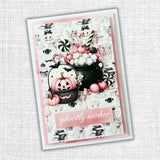Paper Rose, Cut Aparts Paper Pack, Pink Halloween