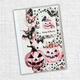 Paper Rose, Cut Aparts Paper Pack, Pink Halloween