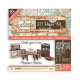 Stamperia, 3D Paper Kit, Casa Granada by Silvia Gabito
