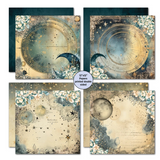 3Quarter Designs, Celestial Skies 12x12 Scrapbook Collection