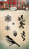Studio Light, Jenine's Mindful Art Festive Nostaligia Clear Stamps Nr. 752, Christmas Decoration