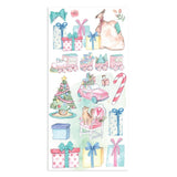 Stamperia Collectables Single-Sided Paper 6"X12" 10/Pkg, Christmas Rose, 10 Designs/1 Each
