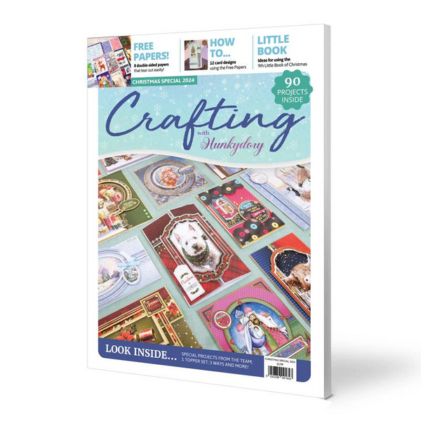 Hunkydory, Crafting With Hunkydory Project Magazine, Christmas Edition 2024