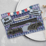 Creative Expressions, Sue Wilson Dream Car Collection, Tyre Tracks Craft Die