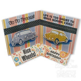 Creative Expressions, Sue Wilson Dream Car Collection, Tyre Tracks Craft Die