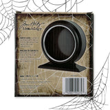 Tim Holtz, Idea-Ology Curio Clock, Glossy Black, Halloween (TH94274)