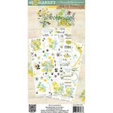 49 And Market, Rub-On Transfer Set 6"X12", Botanical Buzz (DBB-32383)