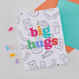 Hero Arts, Clear Stamps & Dies Bundle by Carly Tee, Let's Stick Together (DC350)