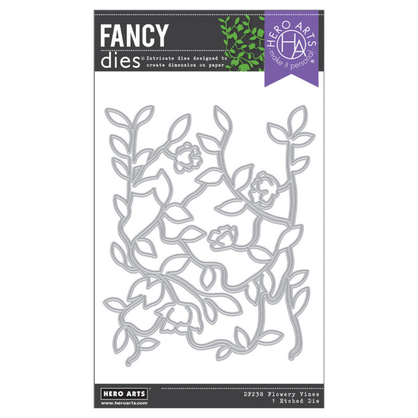 Hero Arts, Fancy Dies, Flowery Vines