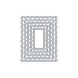 Hero Arts Die Set, Squiggly Rectangle Frames (DF278)