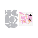 Hero Arts, Bear Hugs Holiday Accessories, Die Set by Carly Tee (DF331)
