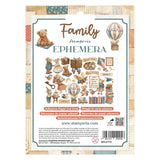 Stamperia Adhesive Paper Cut Outs Ephemera, Family (DFLCT72)