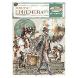 Stamperia, Adhesive Ephemera, Voyages Fantastiques (DFLCT75)