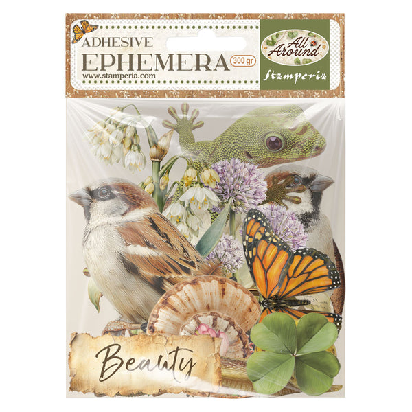 Stamperia, Adhesive Ephemera, All Around (DFLCT81)