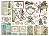 Stamperia Die-Cuts, Music