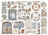 Stamperia Die-Cuts, Silent Sea (DFLDC115)