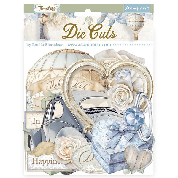 Stamperia, Chip-Board Die-Cuts, Timeless (DFLDC116)