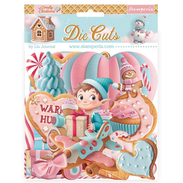 Stamperia Die-Cuts, Candy Christmas (DFLDC118)