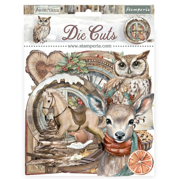 Stamperia Die-Cuts, The Owl's House (DFLDC119)