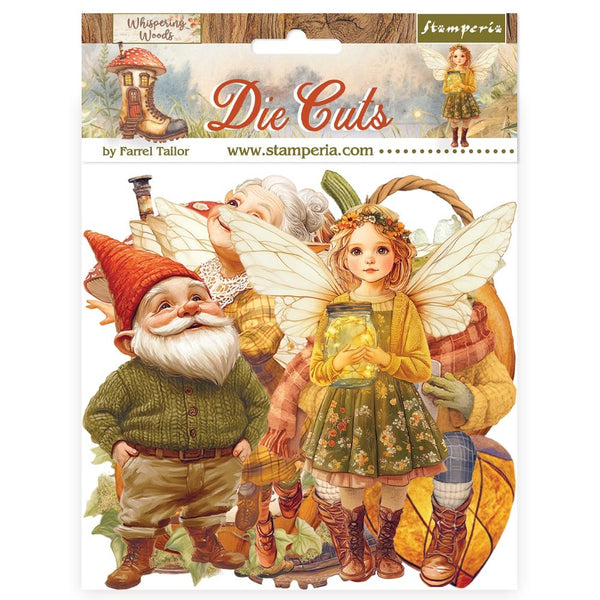 Stamperia, Die-Cuts, Whispering Woods (DFLDC120)