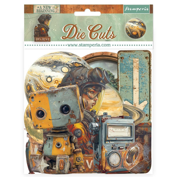 Stamperia Die-Cuts, A New Beginning (DFLDC129)