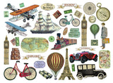 Stamperia Die-Cuts, Around the World