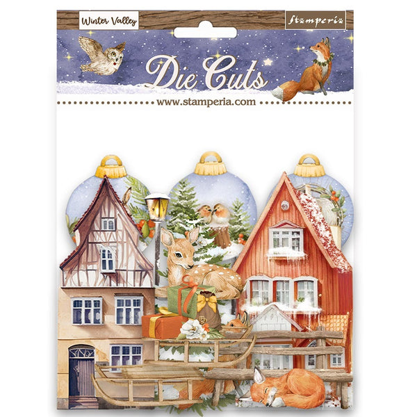 Stamperia Die-Cuts, Winter Valley