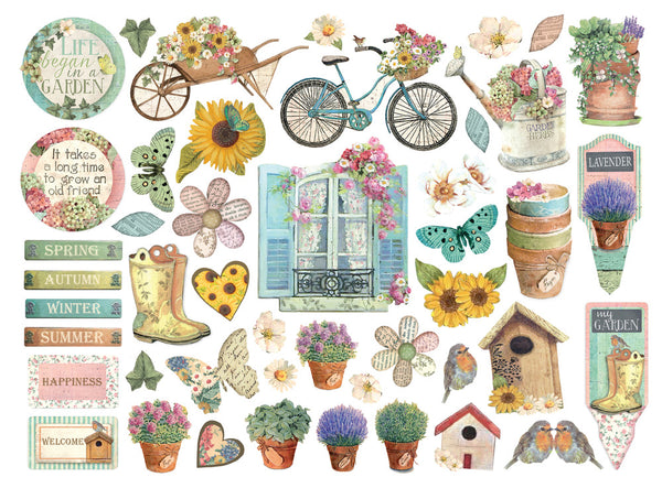 Stamperia Die-Cuts, Garden