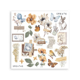 Stamperia, Assortment Rub-On Kit 6/Pkg, Create Happiness, Secret Diary