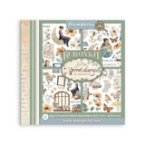 Stamperia, Assortment Rub-On Kit 6/Pkg, Create Happiness, Secret Diary