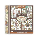 Stamperia, Assortment Rub-On Kit 6/Pkg, Gardens of Time (DFLRBX11)