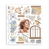 Stamperia Rub-On Selection 8"X9" 6/Pkg, Create Happiness, Secret Diary (DFLRBXG02)