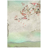 Stamperia Assorted Rice Paper A4 6/Sheets, House of Roses