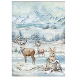 Stamperia Rice Paper Sheet A4 6/Pkg, The Owl's House