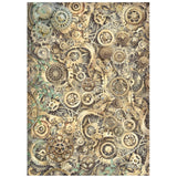 Stamperia Rice Paper A4 6/Pkg, Gardens of Time (DFSA4XTM)