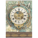 Stamperia Rice Paper A4 6/Pkg, Gardens of Time (DFSA4XTM)