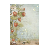 Stamperia Assorted Rice Paper Backgrounds A6 8/Pkg, Hidden Grove