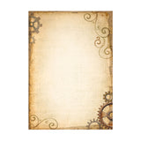 Stamperia Assorted Rice Paper Backgrounds A6 8/Pkg, Hidden Grove
