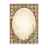 Stamperia Assorted Rice Paper Backgrounds A6 8/Pkg, Hidden Grove