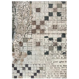 Stamperia A6 Rice Paper Backgrounds, Furry Friends