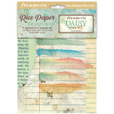 Stamperia, Assorted Rice Paper Backgrounds A6 8/Sheets, Daisy Art (DFSAK6050)