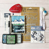 Prism Studio, Layering Dies, Alpine Lake Scene (DI-4813)
