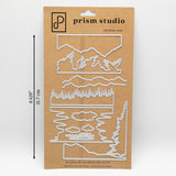 Prism Studio, Layering Dies, Alpine Lake Scene (DI-4813)