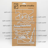 Prism Studio, Layering Dies, Alpine Lake Scene (DI-4813)
