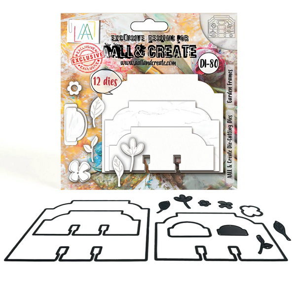 AALL And Create, Die-cutting Die Set, #DI-80, Garden Frames