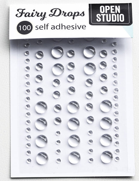 Memory Box Self-Adhesive, Fairy Drops, 100 pieces