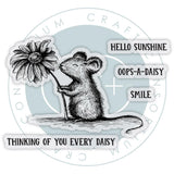 Craft Consortium Photopolymer Stamp set, Daisy, Oliver's Adventures