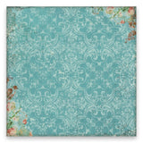 Stamperia Polyester Fabric 12"X12" 4/Pkg, Desire