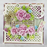 Heartfelt Creations Cut & Emboss Dies, Diamond Fleur