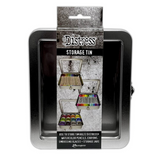 Tim Holtz Distress Crayon Tin - Empty, Holds Up to 34 Distress Crayons/12 Distress Embossing Glazes/Storage Jars (TDA56485)